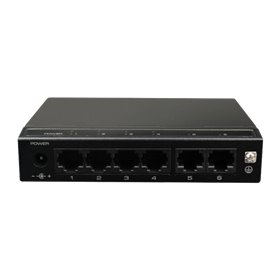 Switch 4 porturi PoE+, 2 porturi uplink - UTEPO SF6P-HM